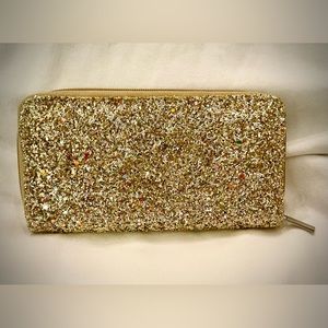 Glitter clutch/wallet